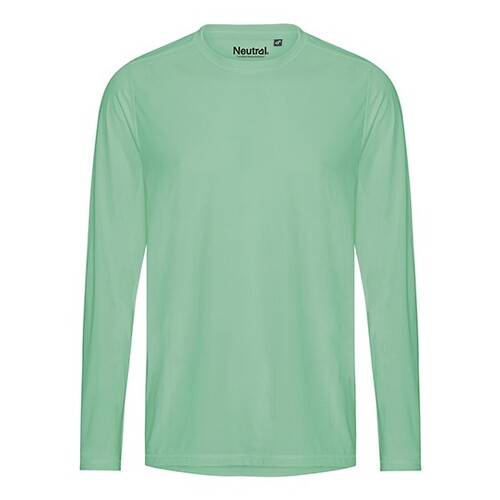 Neutral Recycled Performance Long Sleeve T-Shirt (Dusty Mint, S)