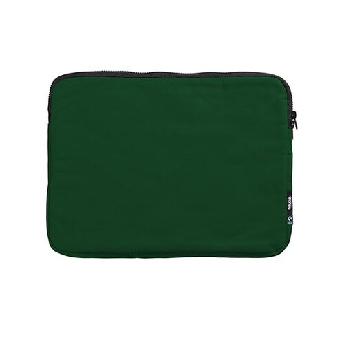 Borsa neutra per computer portatile 15" (Bottle Green, 27 x 37 x 3 cm)