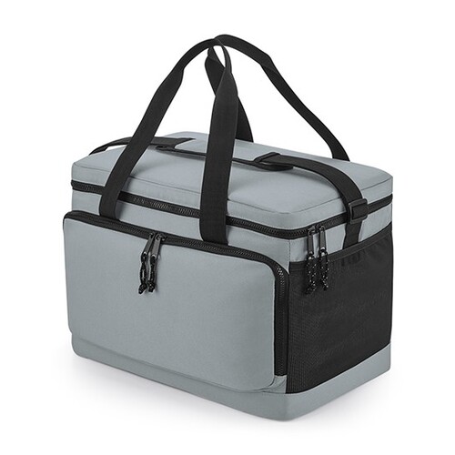 BagBase Recycled Large Cooler Shoulder Bag (Pure Grey, 40 x 26 x 28 cm)