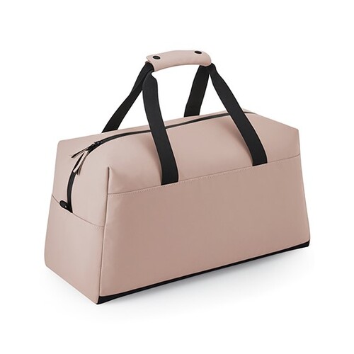 BagBase Matte PU Weekender (Nude Pink, 53 x 24 x 27 cm)