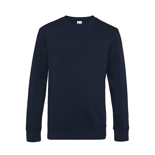 B&amp;C KING Crew Neck Sweat_° (Navy, 3XL)