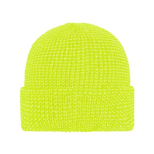 Bonnet d'hiver réfléchissant Myrtle beach (Bright Yellow, One Size)