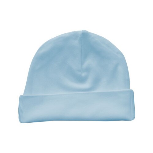 Link Kids Wear Organic Baby Hat Rox 01 (Powder Blue, One Size)
