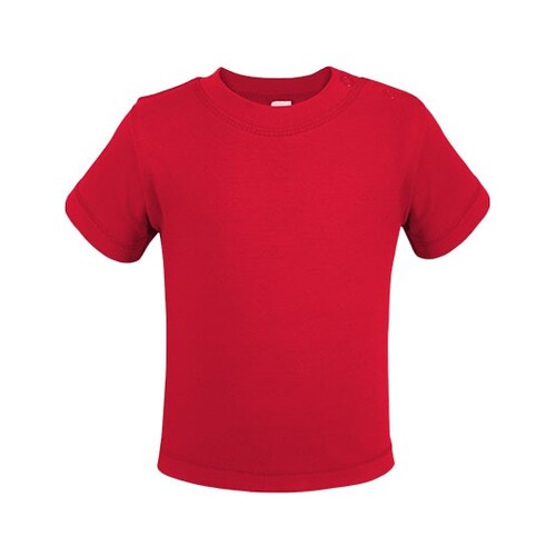 Link Kids Wear Organic Baby T-Shirt Short Sleeve Noah 01 (Red, 74-80)