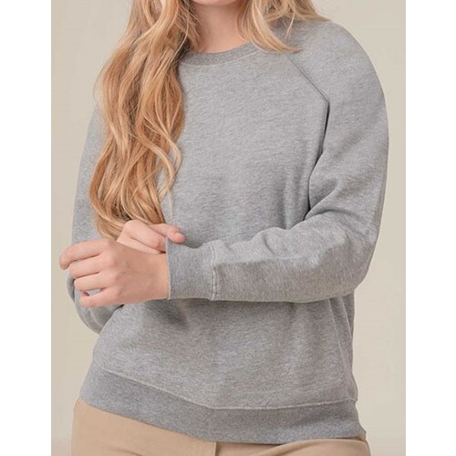 JHK Unisex Classic Sweat Everest (Grey Melange, S)