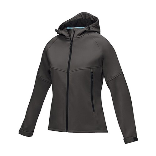 Chaqueta Softshell Elevate NXT Coltan para mujer (Storm Grey, M)