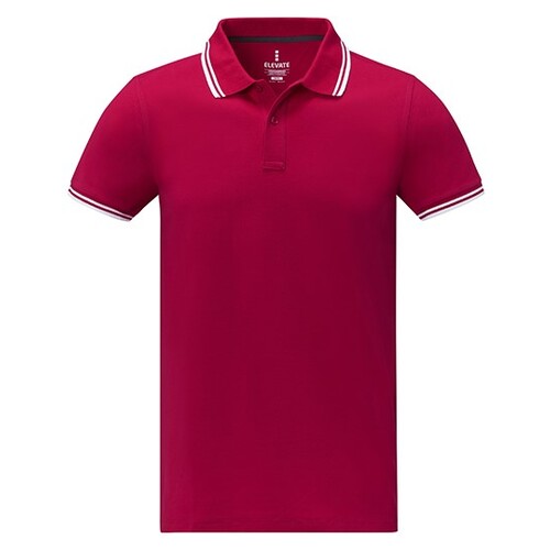 Elevate Life Men's Amarago Polo (Red, XL)