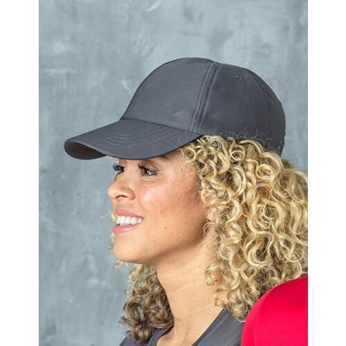 Elevate Essentials Cerus Cool Fit 6-Panel Cap (Storm Grey, One Size)