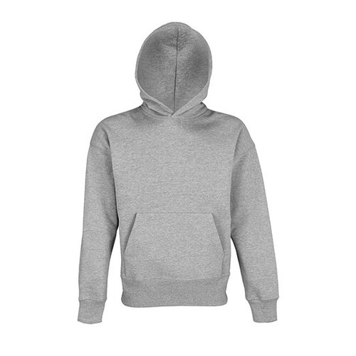 SOL´S Unisex Hooded Sweatshirt Origin (Grey Melange, XXL)