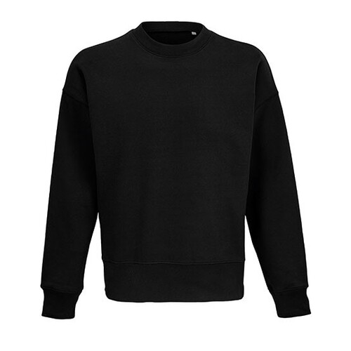 SOL'S Unisex Round-Neck Sweatshirt Authentic (Black, XS)