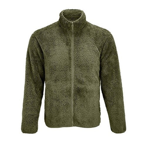 SOL´S Unisex Fleece Zip Jacket Finch (Army, XS)