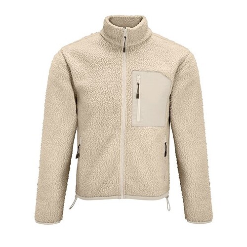 SOL'S Unisex Sherpa Jacket Fury (Shear Beige, Beige, XXL)