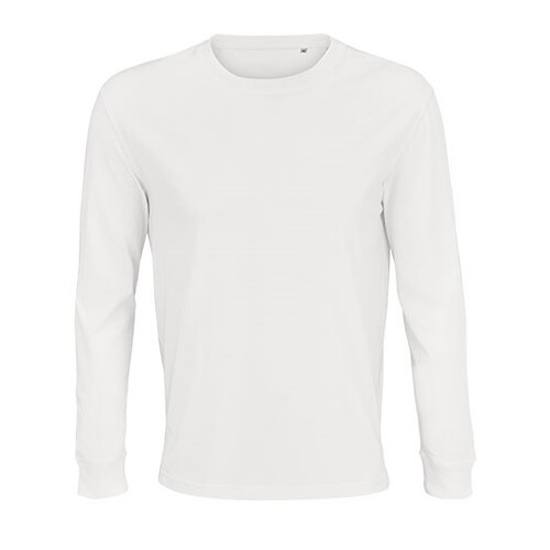 SOL'S Unisex Long Sleeve T-Shirt Pioneer (White, S)