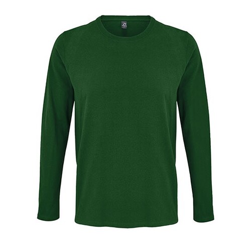 SOL'S Men's Long Sleeve T-Shirt Imperial (Bottle Green, XS)