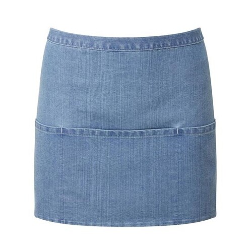 Premier Workwear Colours Collection 3-Pocket Apron (Blue Denim (ca. Pantone 2166C), 60 x 33 cm)