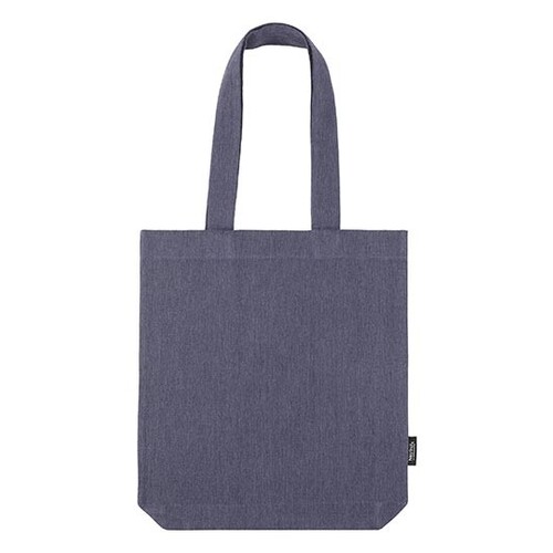 Neutral Recycled Twill Bag (Navy Melange, One Size)