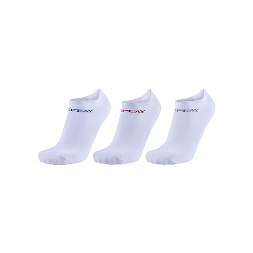 Replay In Liner Socks (3 Pair Banderole) (White, 43/46)