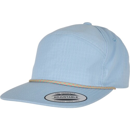 FLEXFIT Color Braid Jockey Cap (Light Blue, One Size)