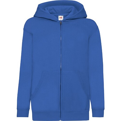 Fruit of the Loom Kids´ Classic Hooded Sweat Jacket (Royal Blue, 164)
