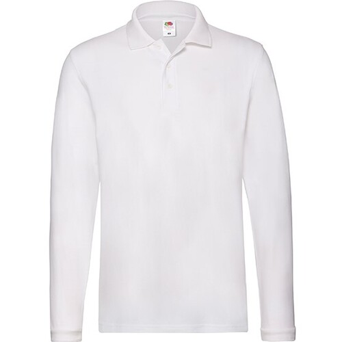 Premium long sleeve polo