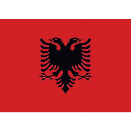 Printwear Fahne Albanien (Albania, 90 x 150 cm)