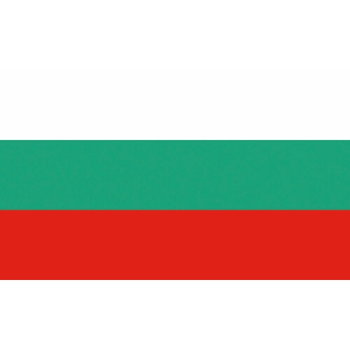 Printwear Fahne Bulgarien (Bulgaria, 90 x 150 cm)