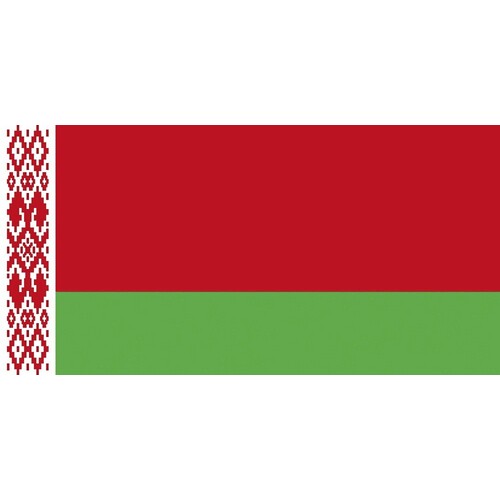 Printwear Fahne Weißrussland (Belarus, 90 x 150 cm)