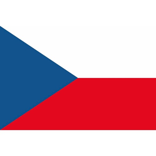 Printwear Fahne Tschechische Republik (Czech Republic, 90 x 150 cm)