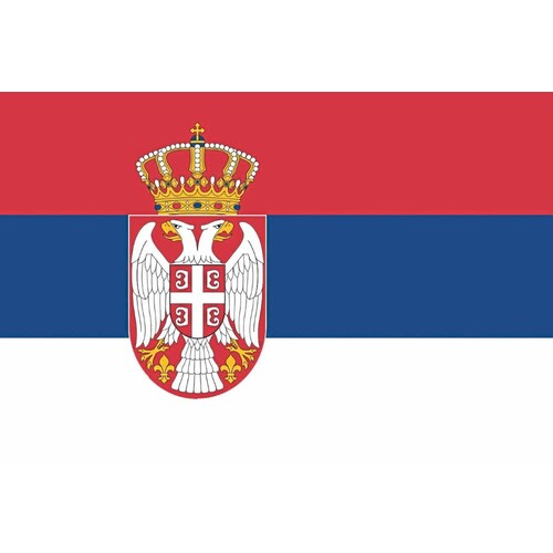 Flag Serbia