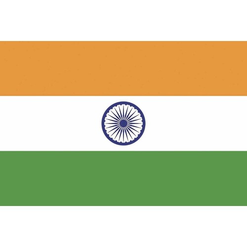 Printwear Fahne Indien (India, 90 x 150 cm)