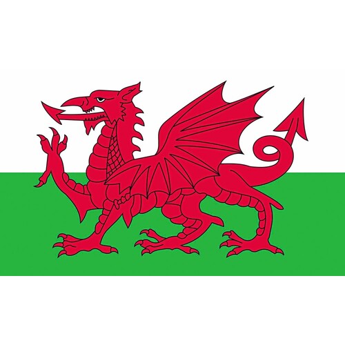bandera de País de Gales