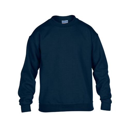 Gildan Heavy Blend™ Youth Crewneck Sweatshirt (Black, XS (104/110))