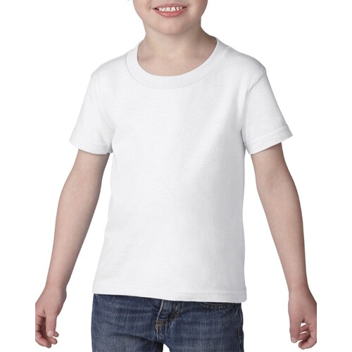 Gildan Heavy Cotton™ Toddler T-Shirt (White, 116/128 (6T))