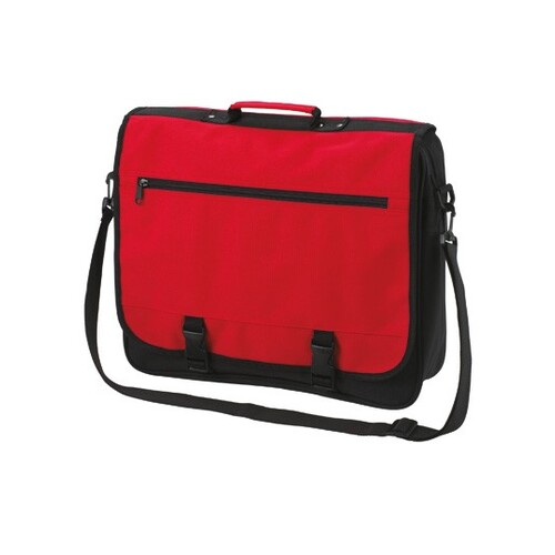 Halfar Shoulder Bag Business (Red, 40 x 33 x 11 cm)
