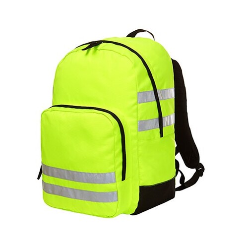 Halfar Backpack Reflex (Neon Yellow, 27 x 42 x 15 cm)