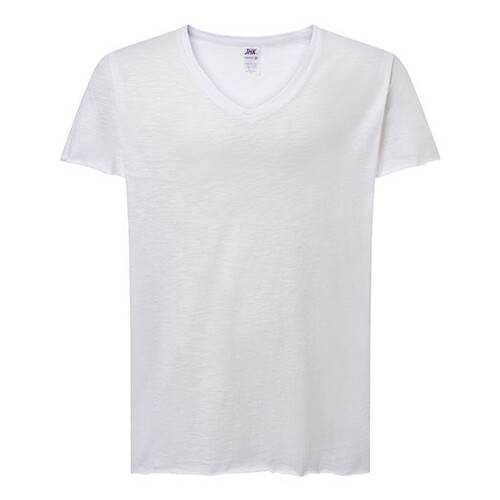 JHK Ladies´ Curves Slub T-Shirt (White, XL)