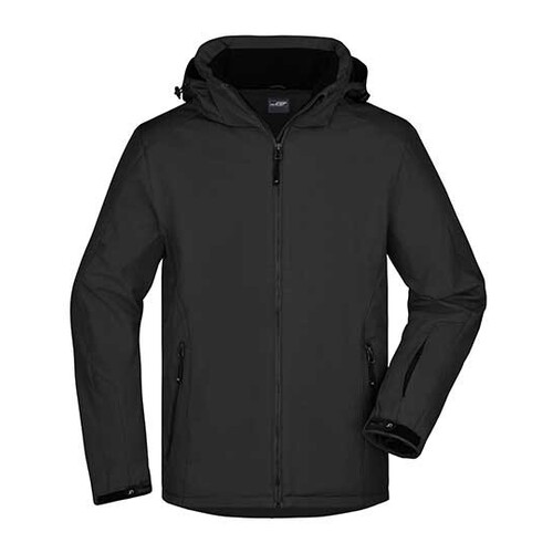 James&Nicholson Men´s Wintersport Jacket (Black, S)
