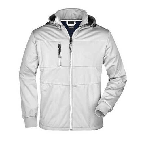 James&Nicholson Men´s Maritime Jacket (White, White, Navy, 3XL)