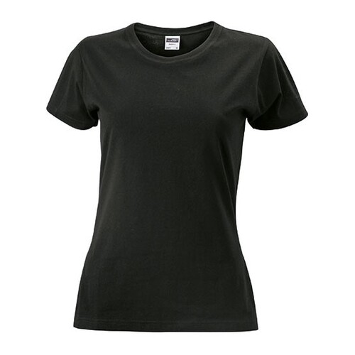 James&Nicholson Ladies´ Slim Fit-T (Black, M)