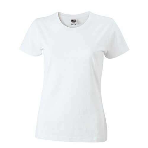 James&Nicholson Ladies´ Slim Fit-T (White, XXL)