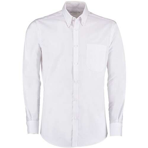 Ropa de trabajo Slim Fit Oxford Shirt manga larga