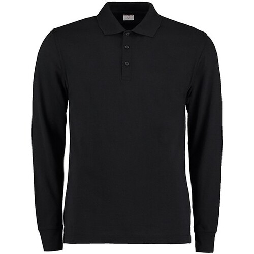 Men's Classic Fit Piqué Polo Shirt Long Sleeve