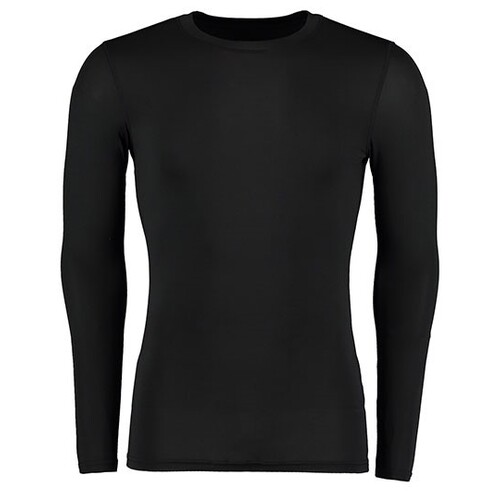 Kustom Kit Warmtex® Base Layer Long Sleeve (Black, XXS)