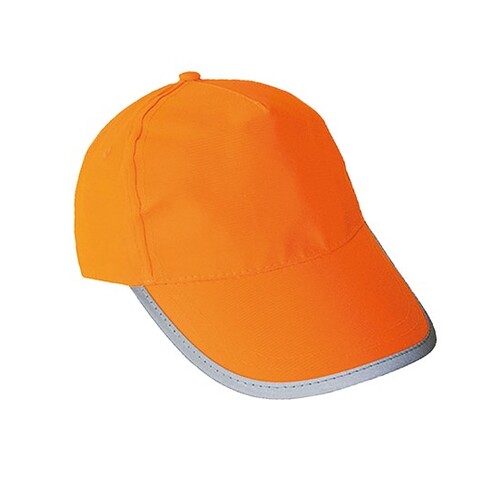 Korntex Kids´ Basic Hi-Vis Cap Montpelier (Signal Orange, One Size)