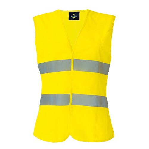 Korntex Ladies Fit Hi-Vis Safety Vest Frankfurt (Signal Yellow, L (42/44))