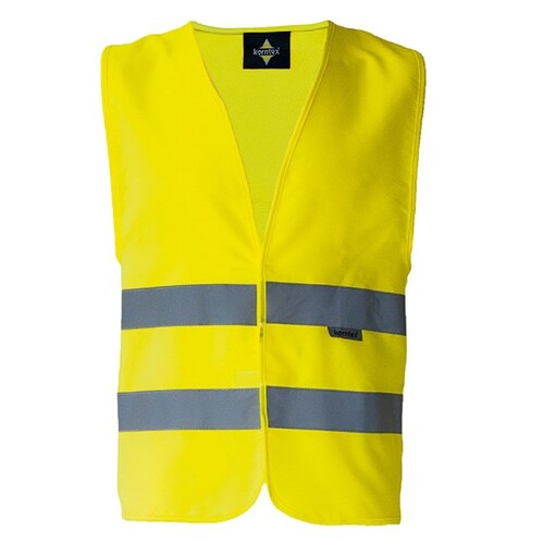 Korntex Robust Hi-Vis Safety Vest Goeppingen (Signal Yellow, XXL)