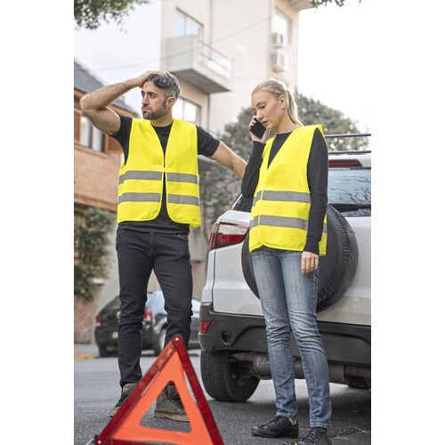 Car Safety Vest Double Pack EN ISO 20471