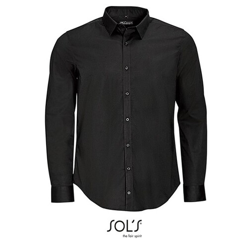 Chemise Hommes manches longues extensible Blake