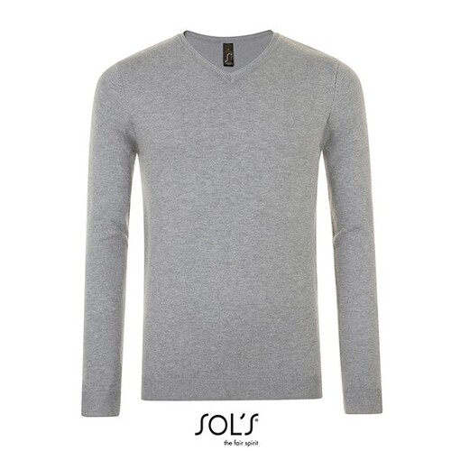 SOL´S Men´s Glory Sweater (Grey Melange, 3XL)