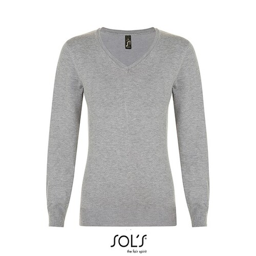 SOL´S Women´s Glory Sweater (Grey Melange, XXL)